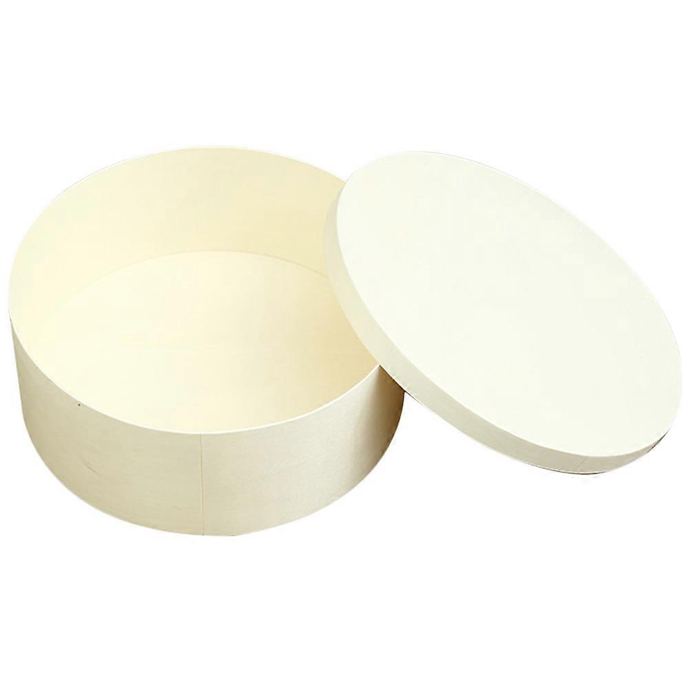 Elegant 3Pcs Wooden Gift Boxes Round Shape Storage Solution Suitable For General Users And Party Favors