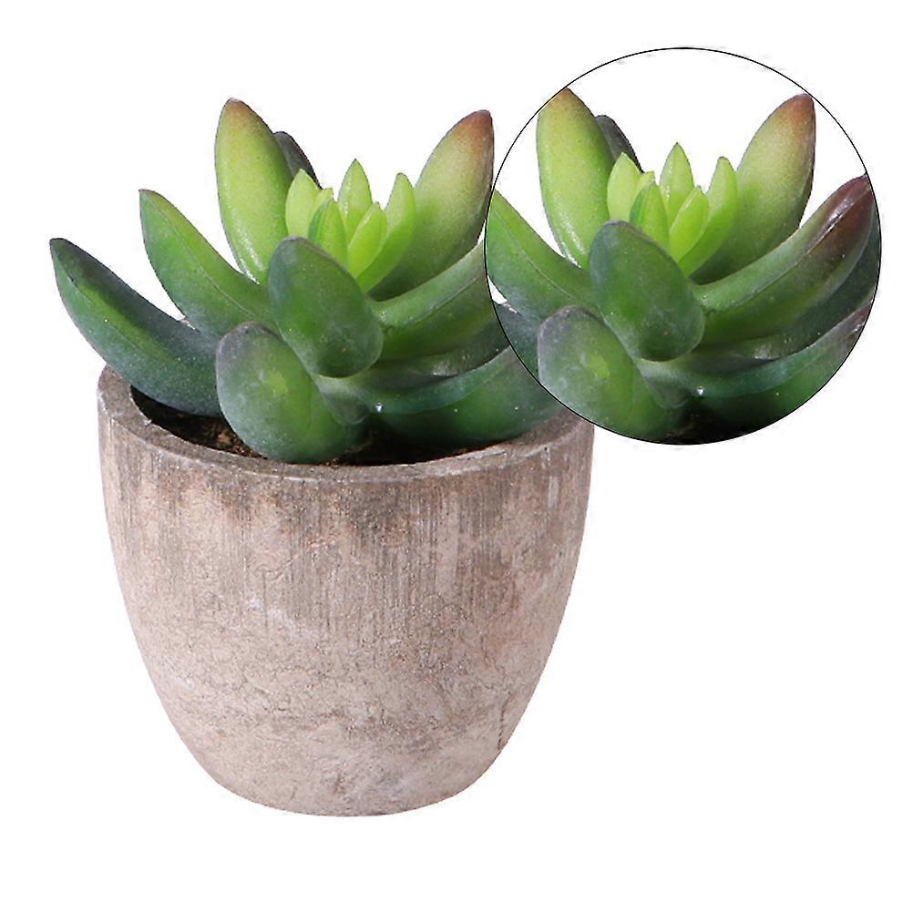 Multi Color Simulation Succulent Fake Bonsai for Decoration 1Pcs Plant