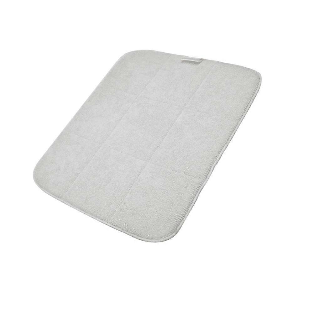 Non-Slip Dish Draining Pad Kitchen Use Fiber Drying Mat Multipurpose