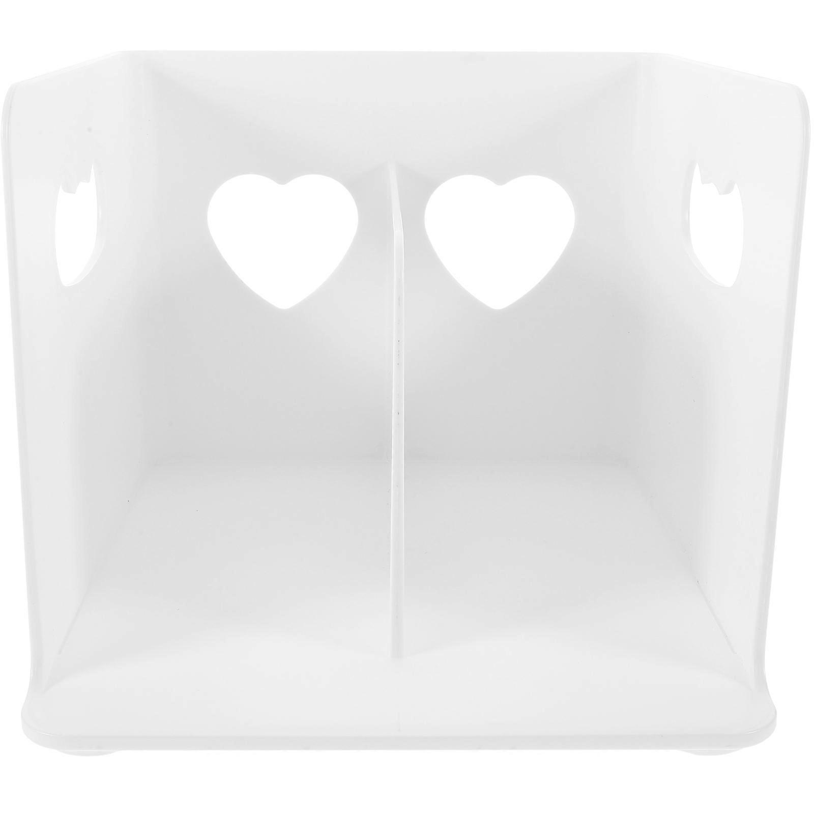 Book Holder Book Support Stand for Home Office Study Room White Pp Material 1Set