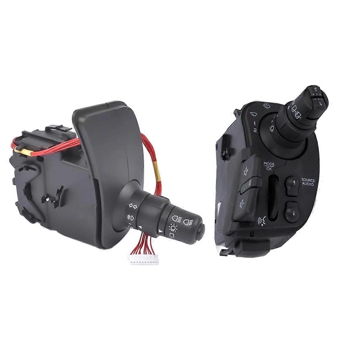 7701057088 Car Turn Signal Switch Light Indicator Stalk Switch Kit for III Kangoo Express Be 7701057090