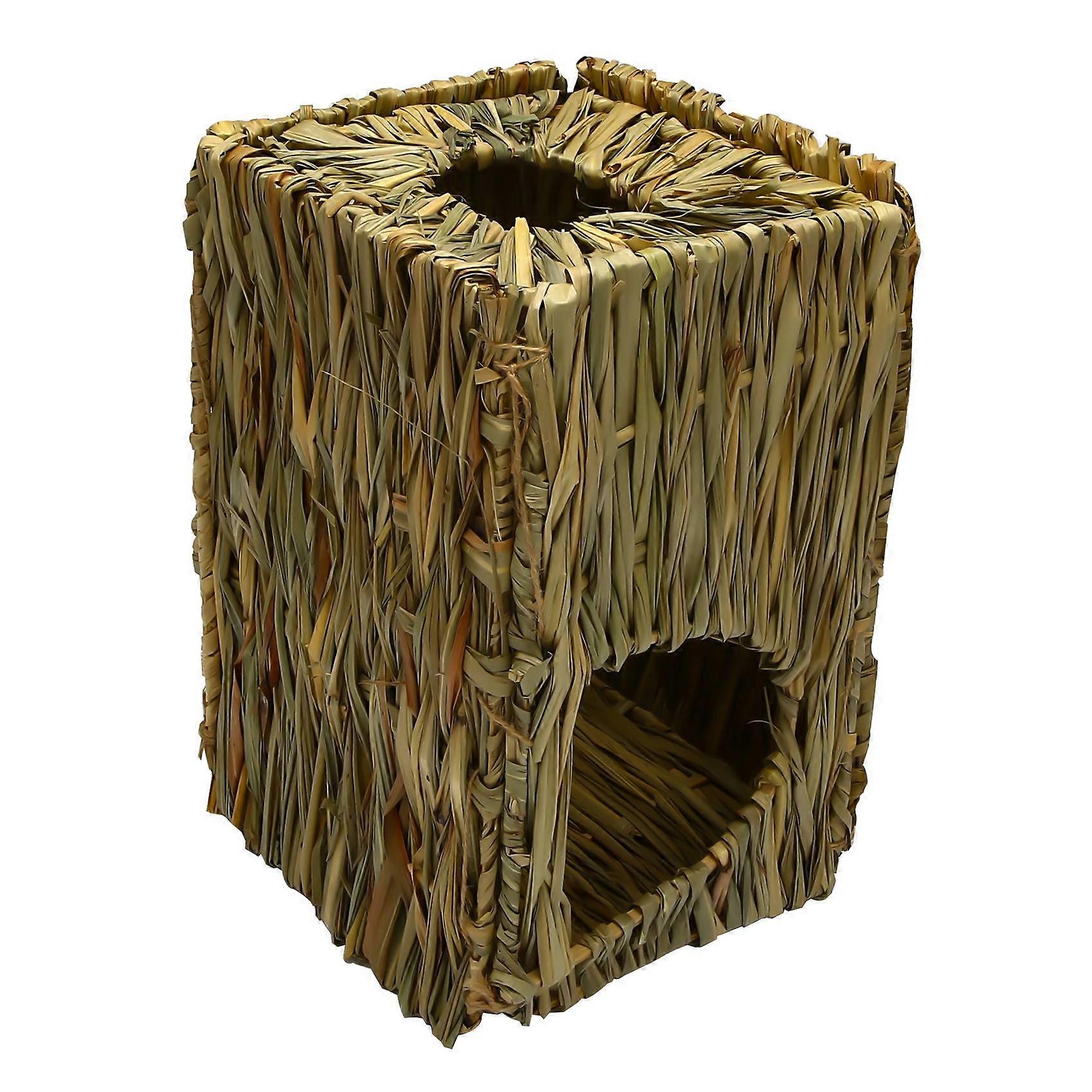  Guinea Pig Ferret Folding Straw Grass House