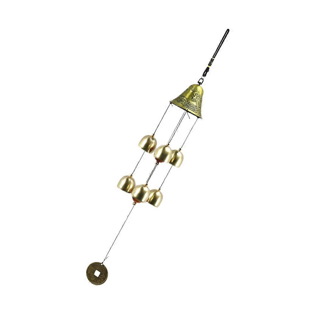 Vintage Bell Pendant Creative Wind Bell Home Decor 2Pcs Set