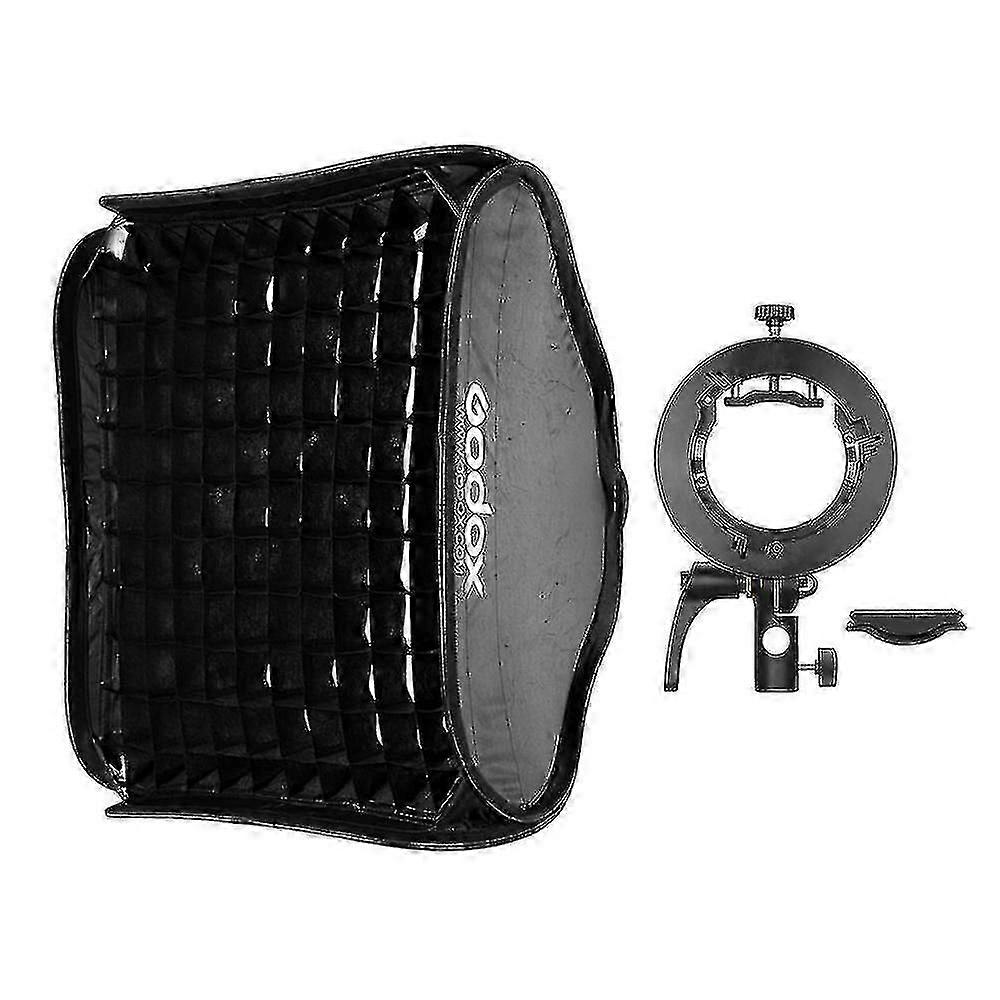 Godox 60*60cm/24*24 inch flash softbox diffuser inner mesh with S2 type bracket Bowens mount