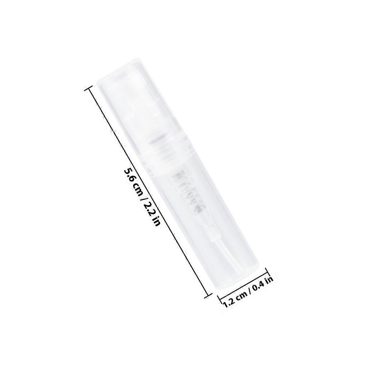 Perfume Plastic Perfume Bottle Refillable Spray Bottle 60Pcs Mini Portable