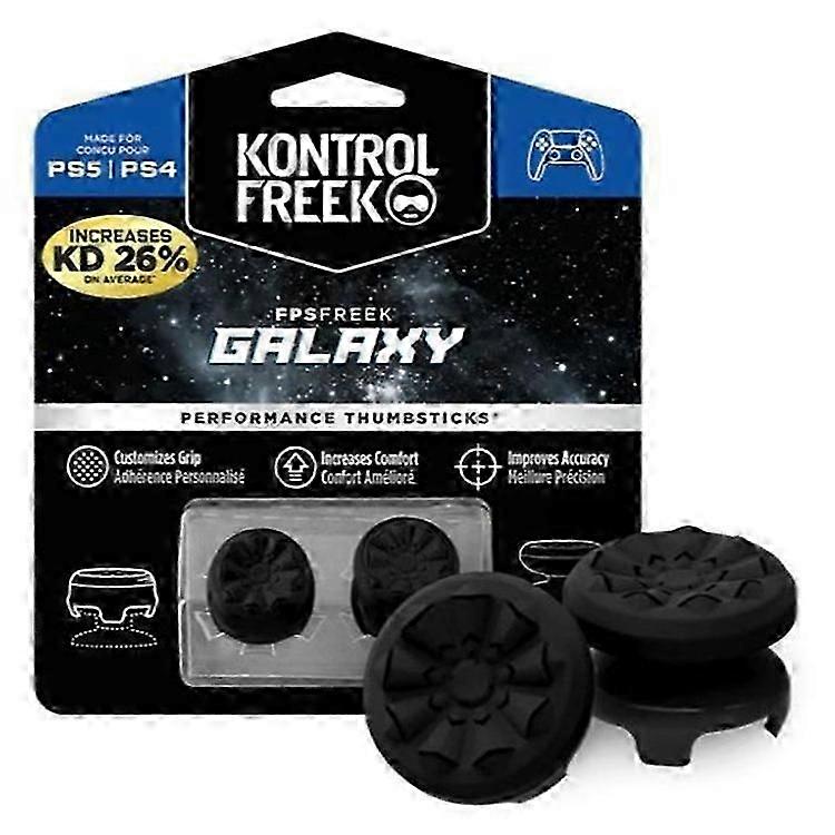 KONTROLFREEK 1 Pair Compatible For Sony PlayStation 5 / 4 Game Controller Thumbstick Extender FPS Gaming Rocker Anti Slip Protecti_i*