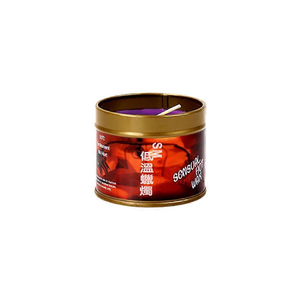 Purple Candle for Flirting Low Temperature Wax Dripping