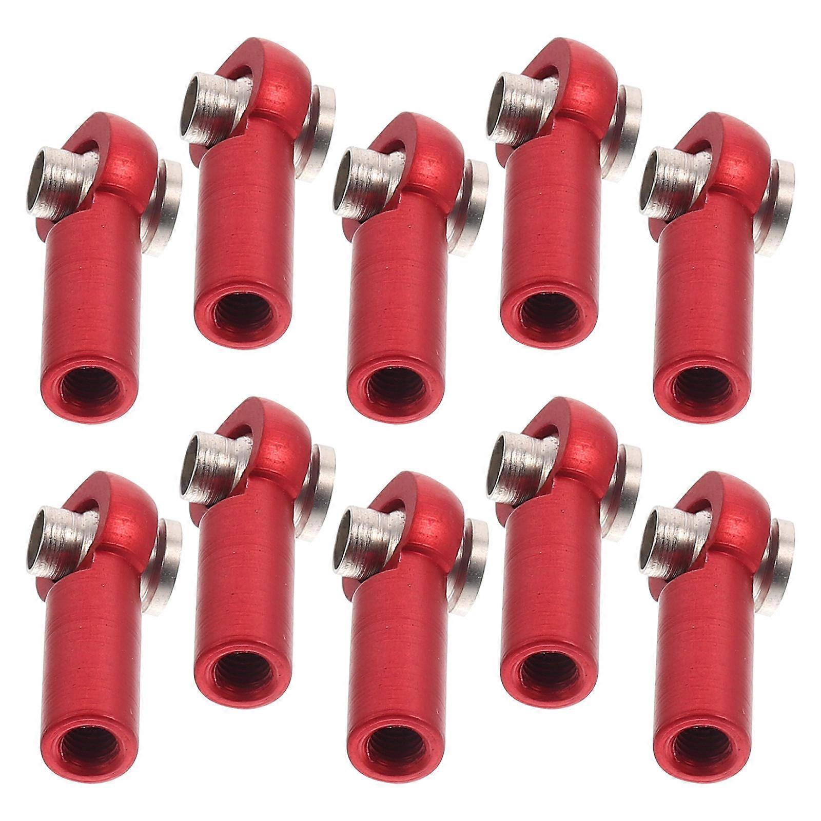 Link Tie Rod Ends Ball Joint Heads 10Pcs Suitable For Remote Control Vehicles 3mm Thread Size