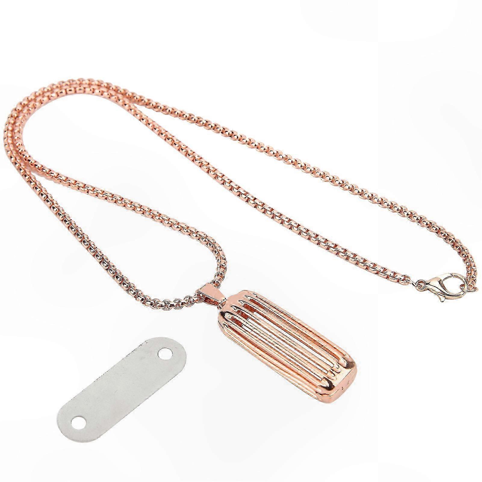 Adjustable Metal Choker Necklace with Pendant for Fitbit Flex 2 Tracker Accessory
