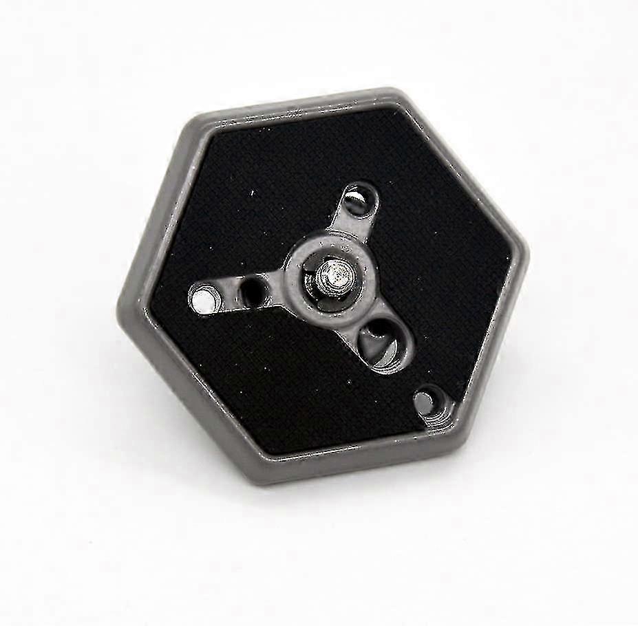 2025 Hexagonal Quick Release Plates 3049 1/4 Screw For Manfrotto #030-14 Rc0 3063 Tripod Support Adapter Aluminium Alloy Easy Install Durable