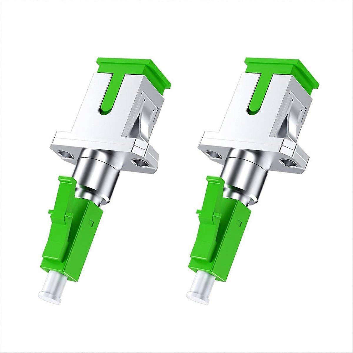 Fritzbox SC/APC Female to LC/APC Male Singlemode, Fibre Optic Coupling Loss Under 0.2 DB,Fast (Pack