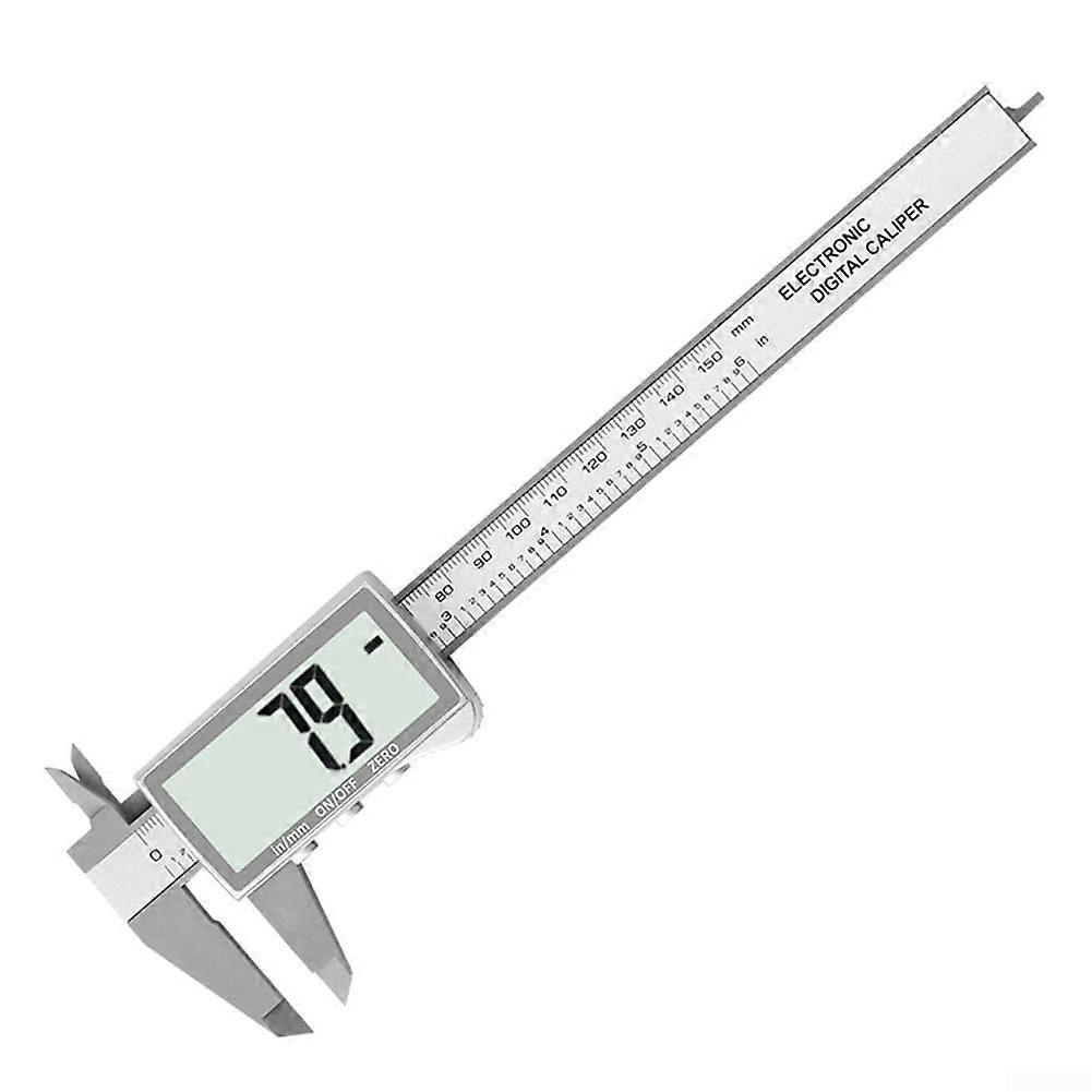 Digital Vernier Caliper 0150mm Plastic LCD Display 4Way Measurement For Electronics Jewellery Craft Projects
