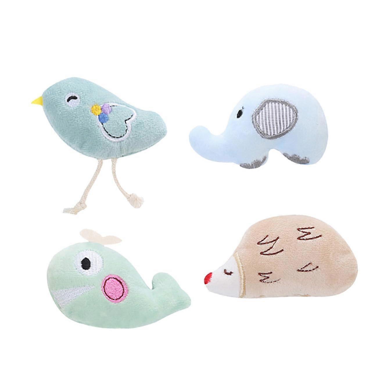 Catnip Toys Plush Chew Toys For Cats, Interactive Cat Toys For Biting Behavior, Soft Plush Catnip Toys