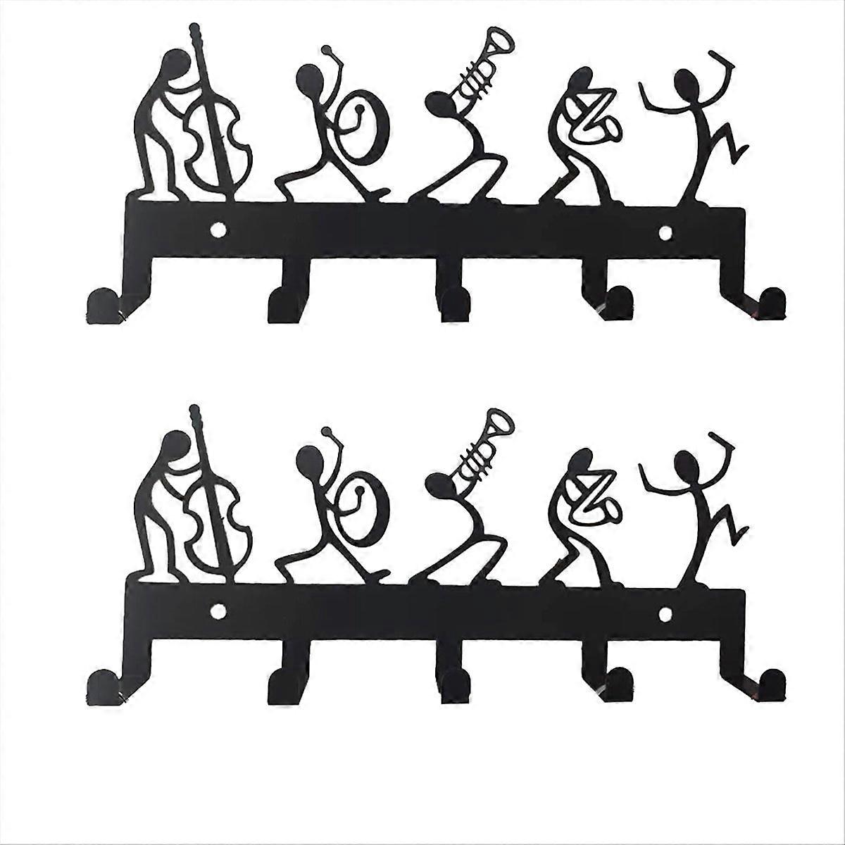 Wall-mounted coat rack, hanging storage gift home decoration