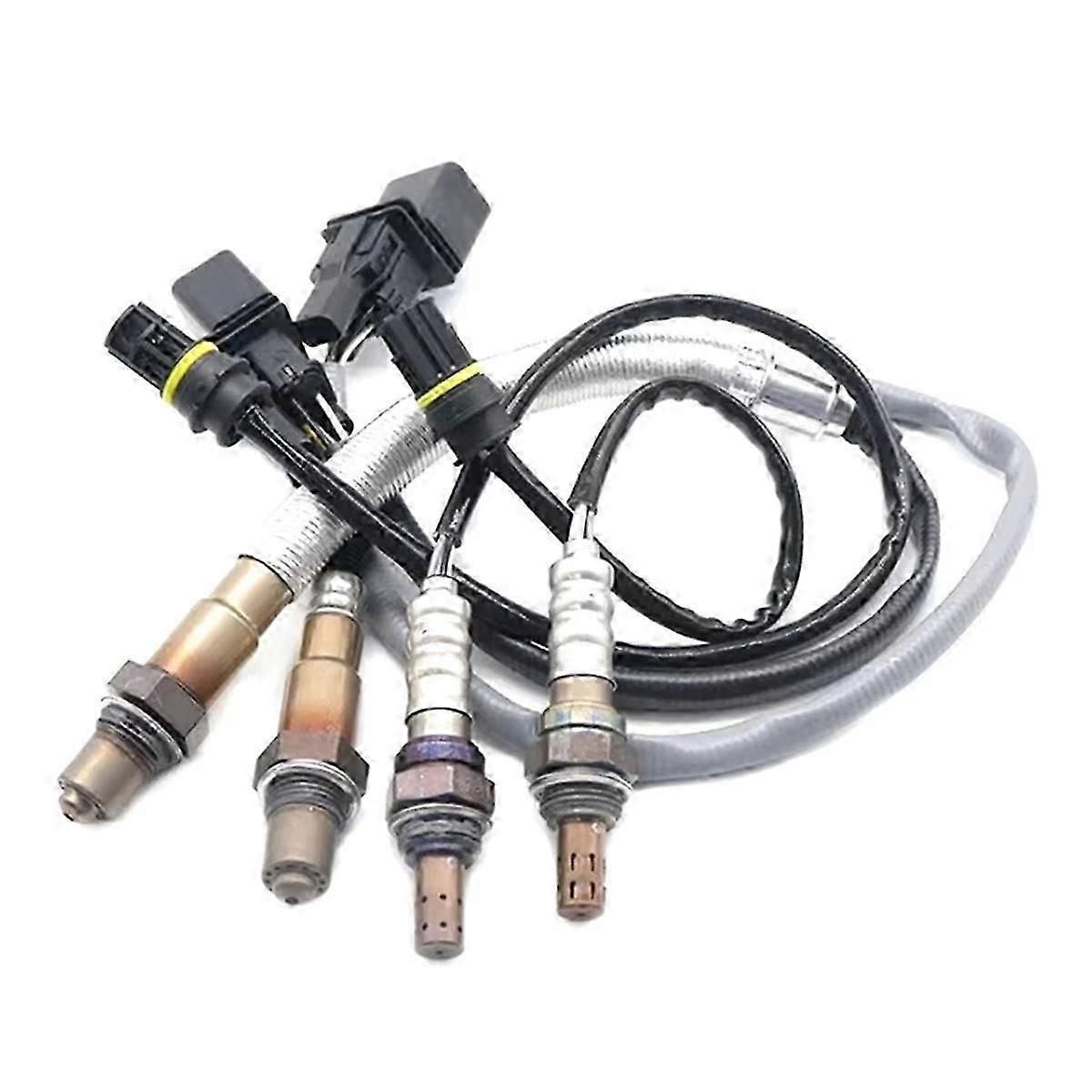 4Pcs Up+Downstream O2 Oxygen Sensor for E87 120i E90 320i E91 11787530282 11787512985 11787530285 11787547313