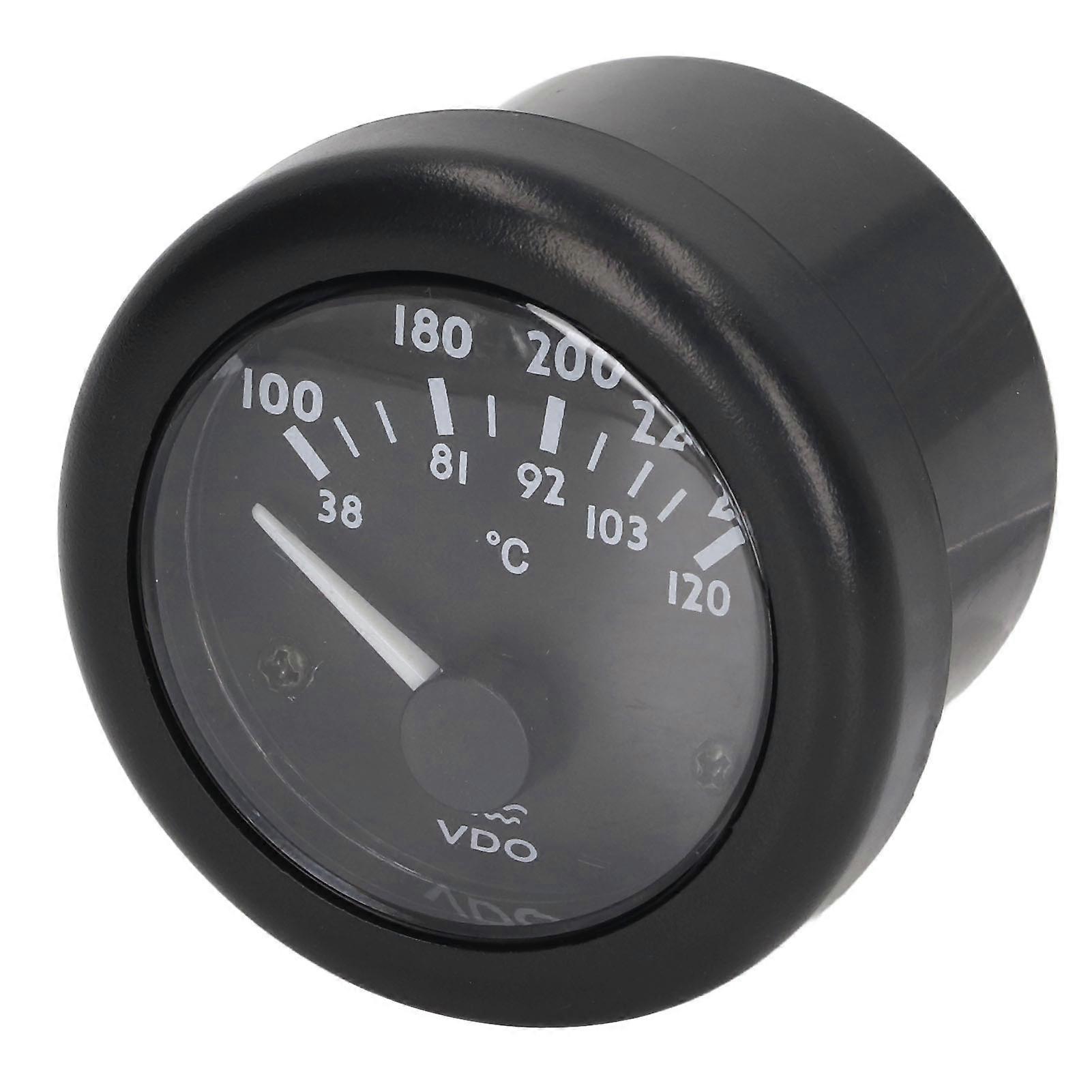 Generator Water Temperature Gauge Pointer Type 52mm Electromagnetic for VDO Water Temperature Meter 12V