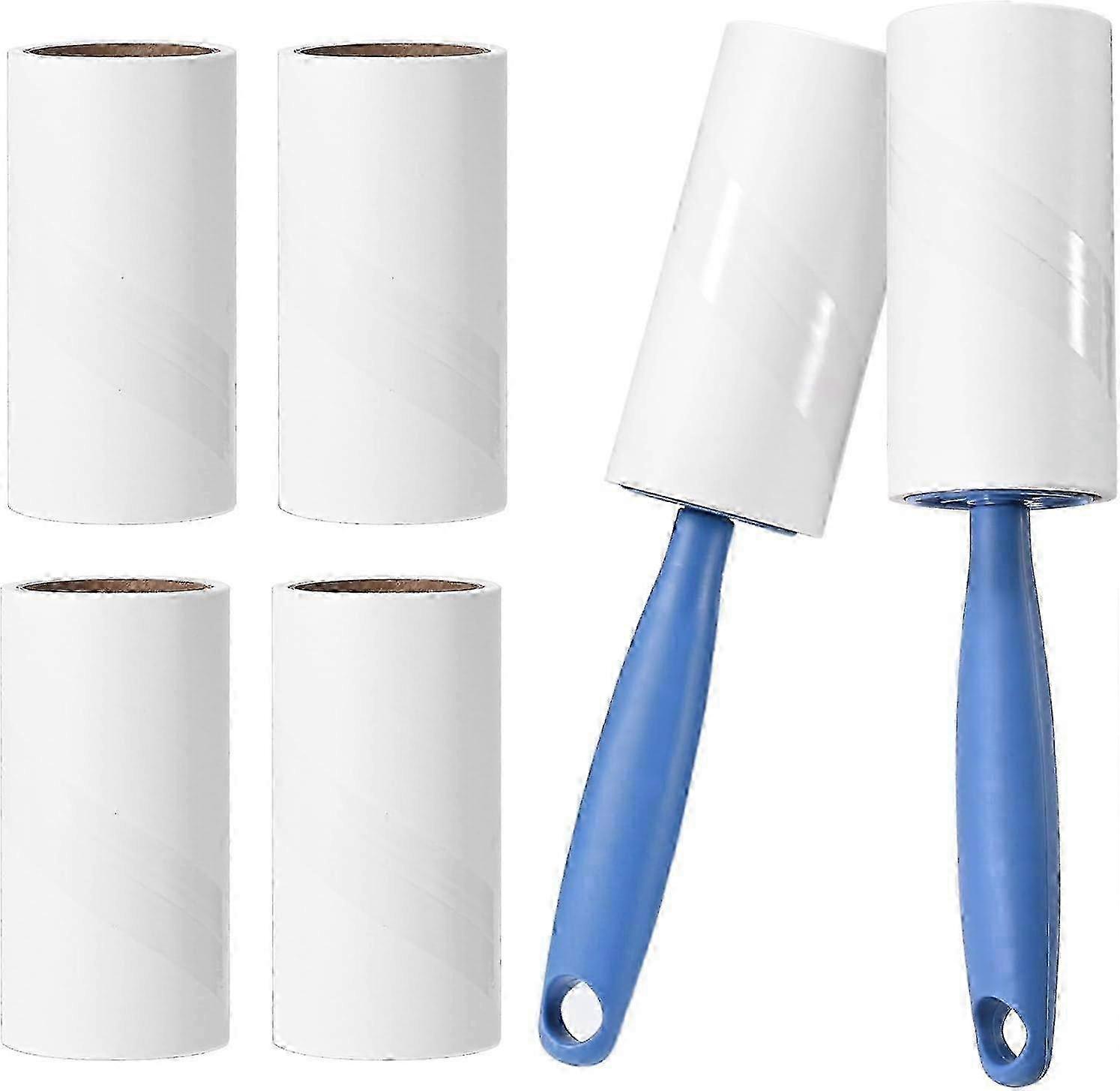 Adhesive Rollers - Super Sticky for Removing Lint & Pet Hair (Set of 8)