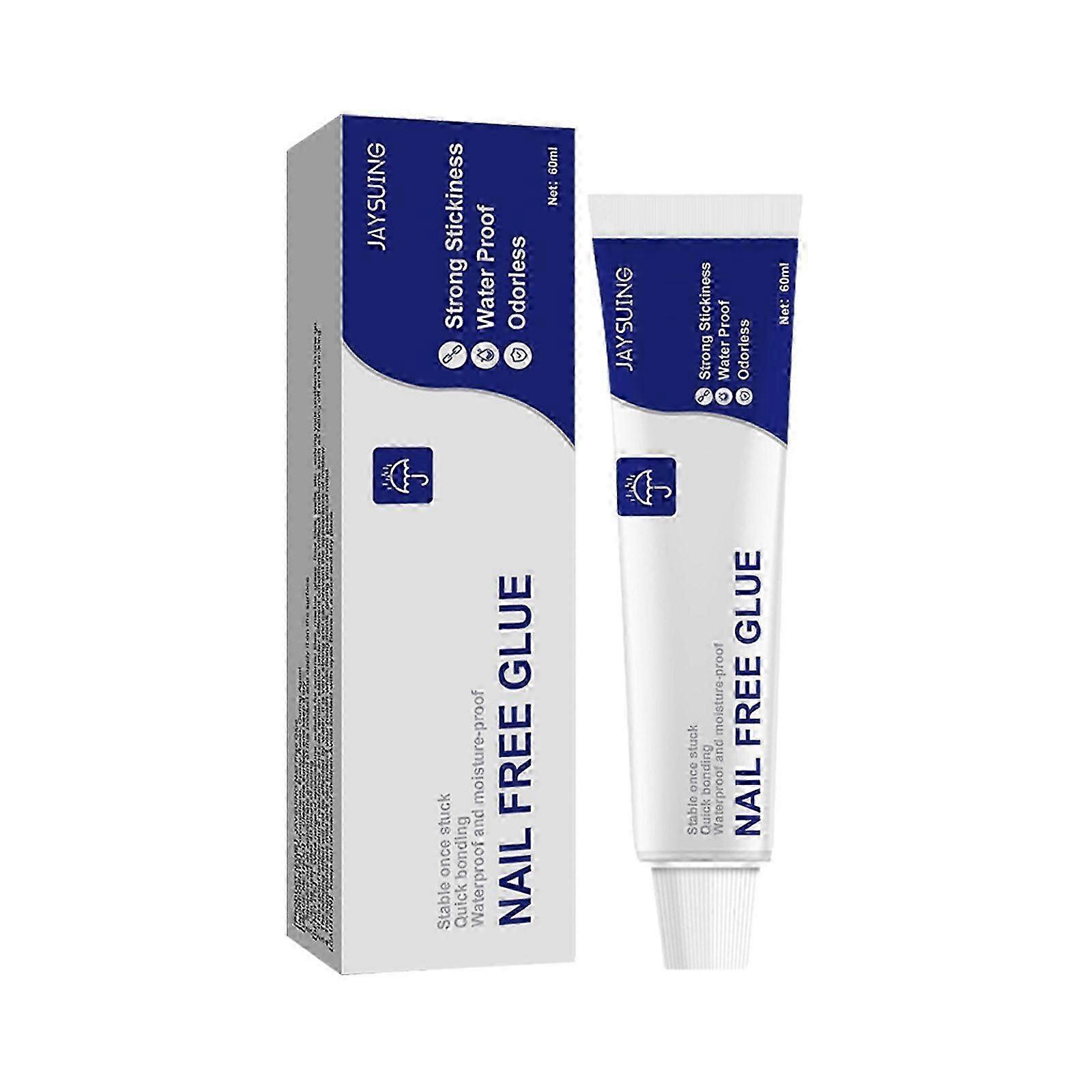 Non-nail Adhesive, Wall Hardware Non-punch Adhesive Quick Drying Shelving Adhesive Quick Drying Adhesive