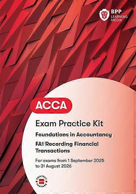 Fia Recording Financial Transactions Fa1 by BPP Learning Media Paperback