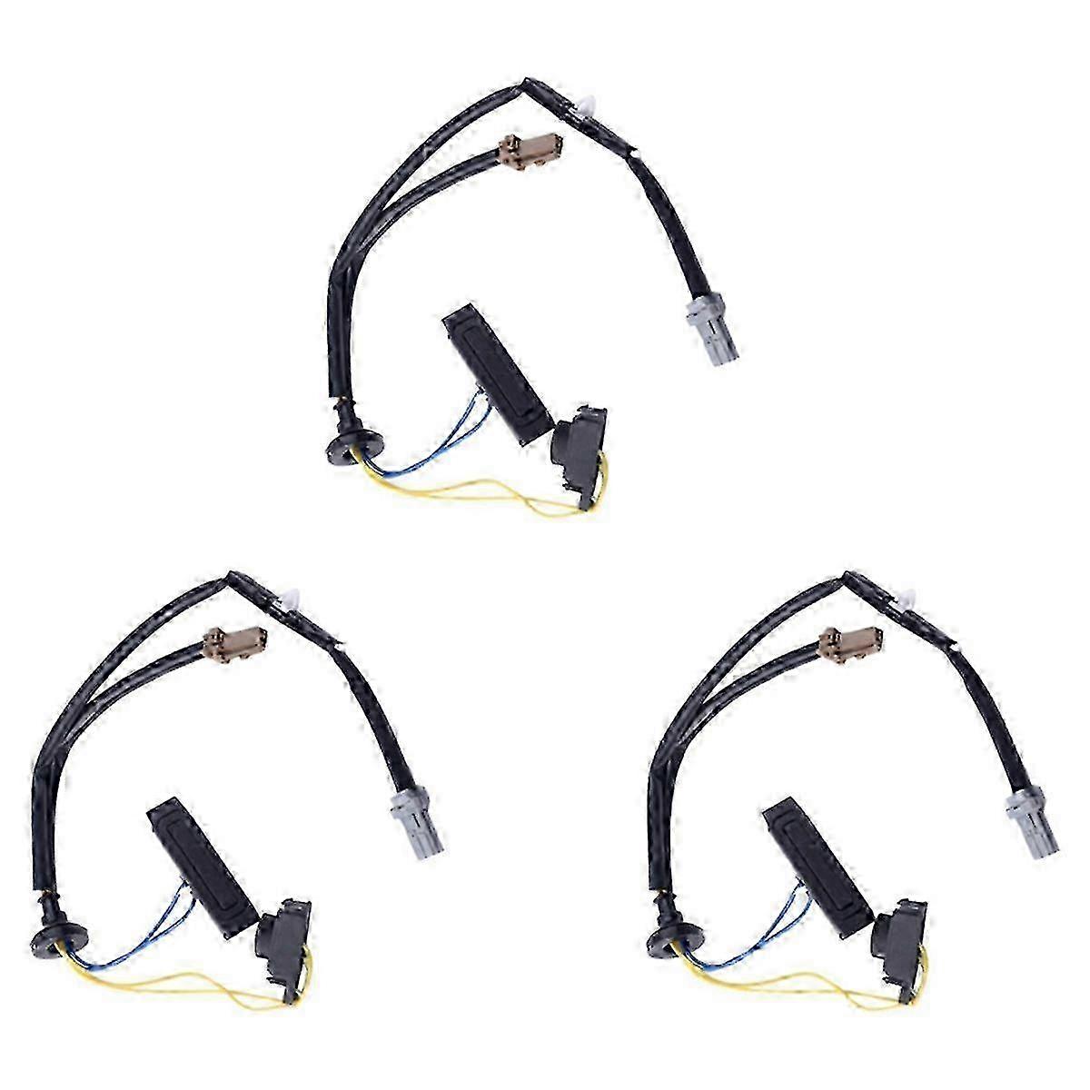 3PCS Trunk Release Button & Trunk Lid Opener Switch for Sentra Tiida C11 Latio (Model Code: 25380-2DT1A)