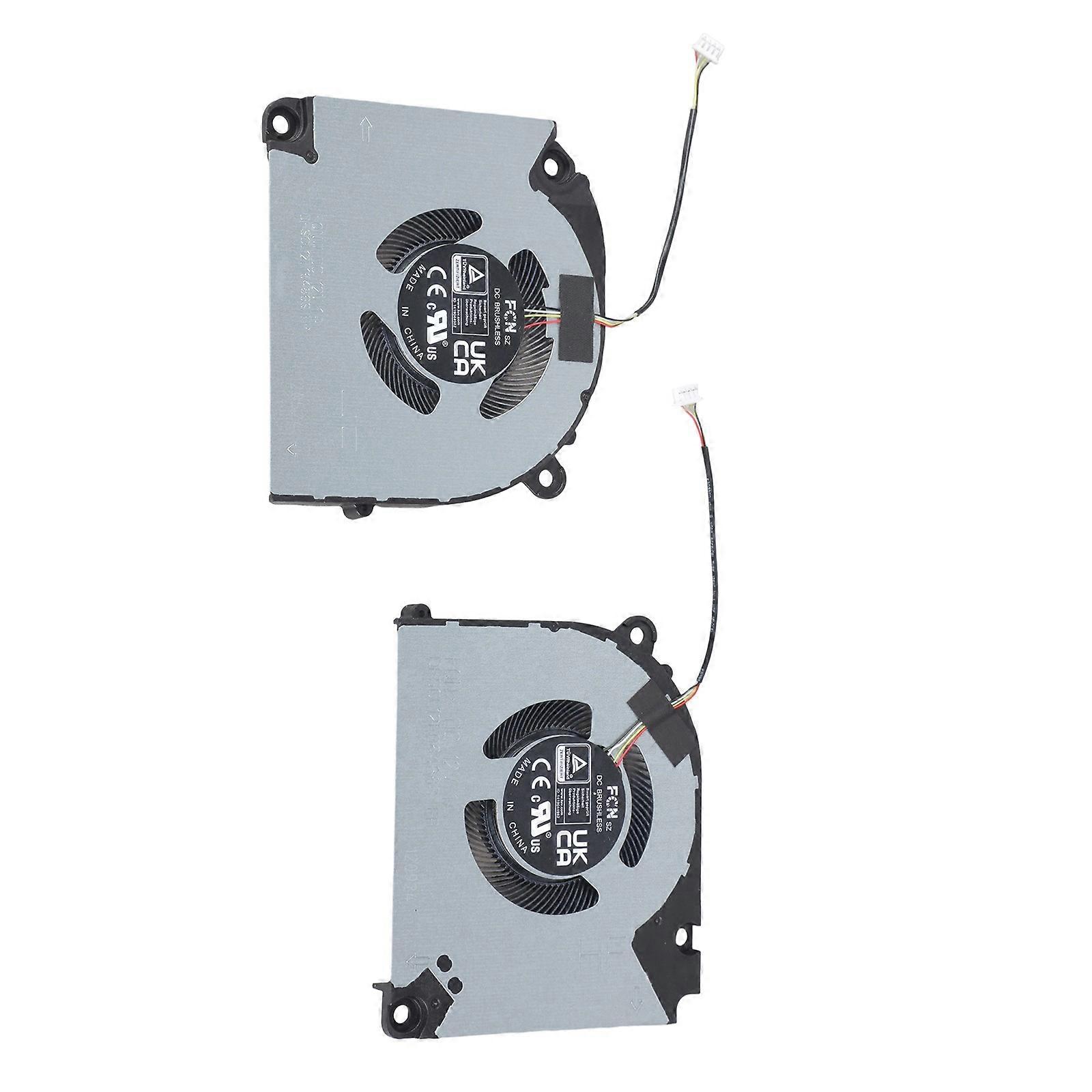 Laptop CPU Cooling Fan Compatibles With Most Models Low Noise Operating Metal Fan for War God Z9D7 Z9R7 Radaitor GPU fan Multicolor