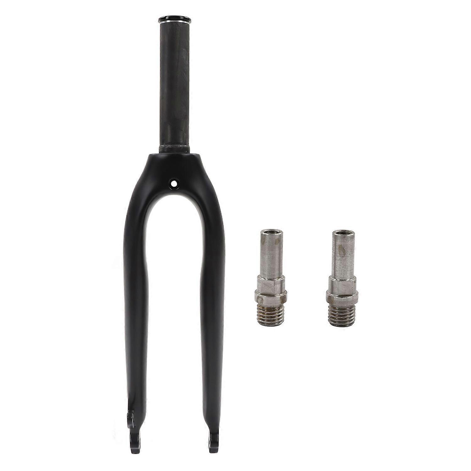 Carbon Fiber Front Fork Replacement Folding Bike Fork with Screws for 20in V Brake C Brake Matte