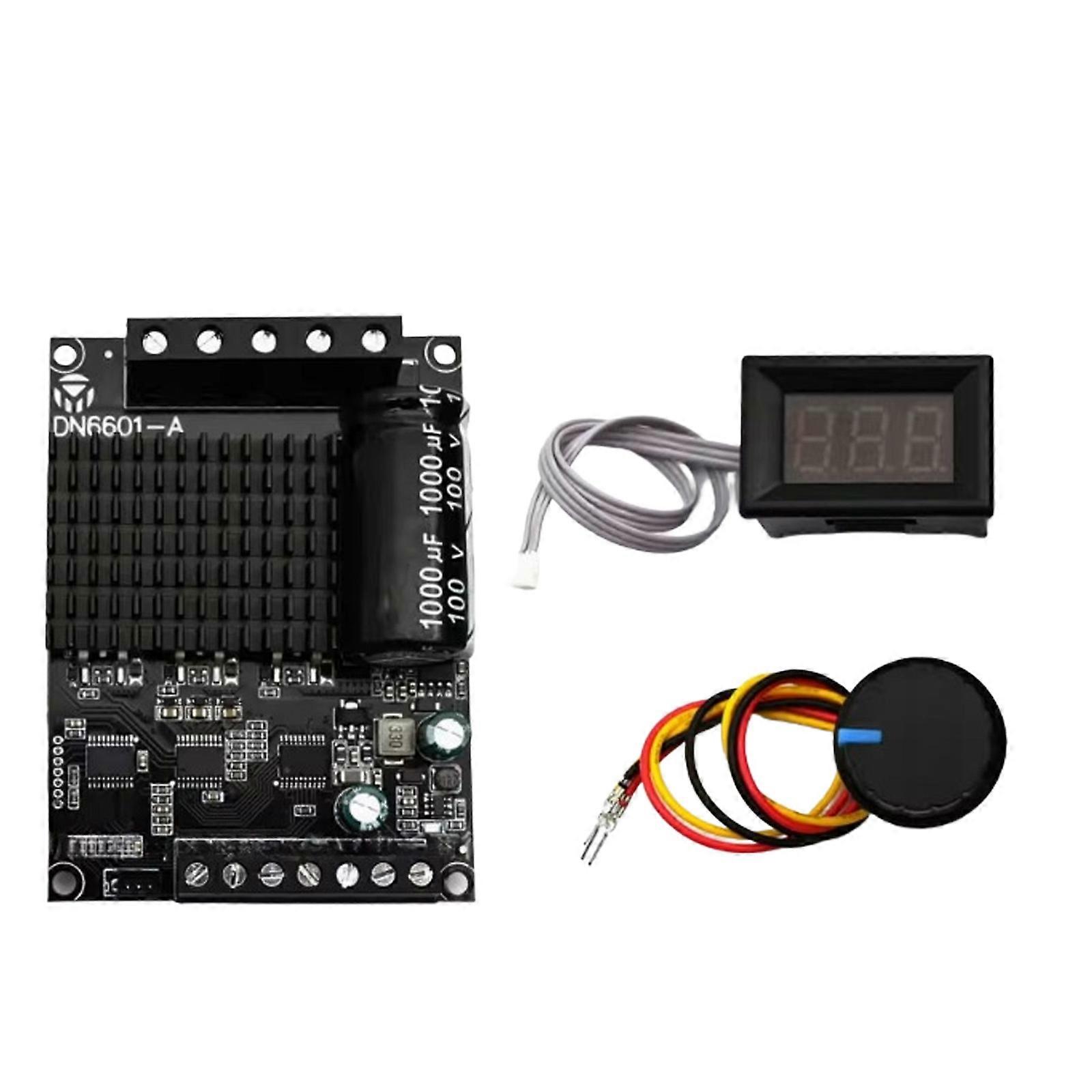 3 Phase BLDC Motor Controller 6-72V 15A Driver Board Reverse Protective BLDC Motor Controller Accessories Multicolor