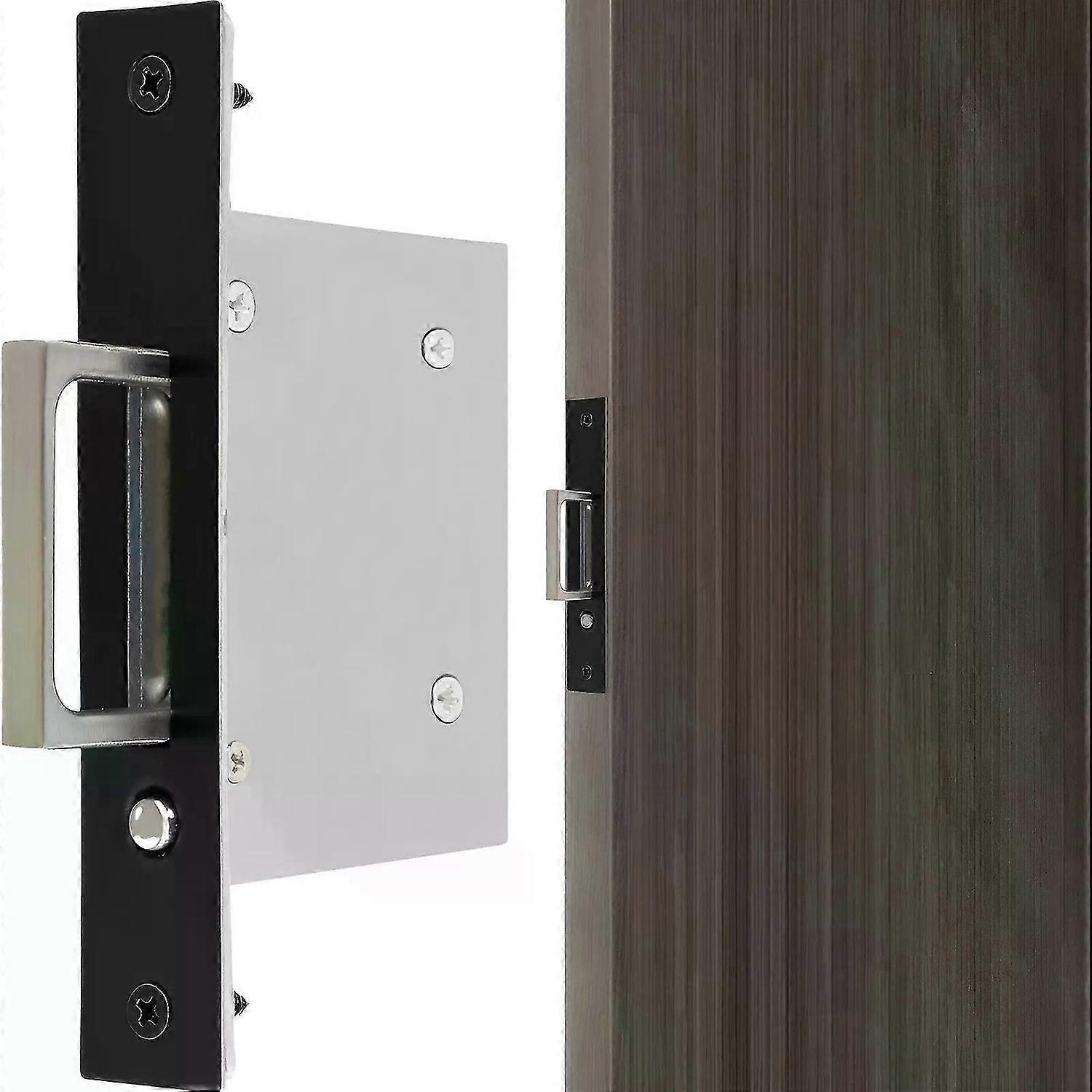 Pocket Door Edge Pull Push Automatic Bounce Switch Hidden Sliding Door Pull Handles Hardware Pockets Hidden On The Side Pop-up
