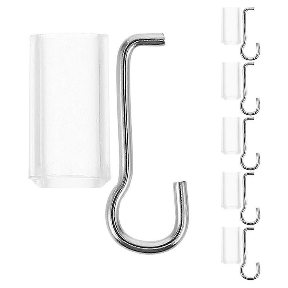 Horizontal Blinds Replacement Parts Wand Hook And Sleeve Collar Enhance Blind Operation Smoothness For Window Blinds 6 Sets