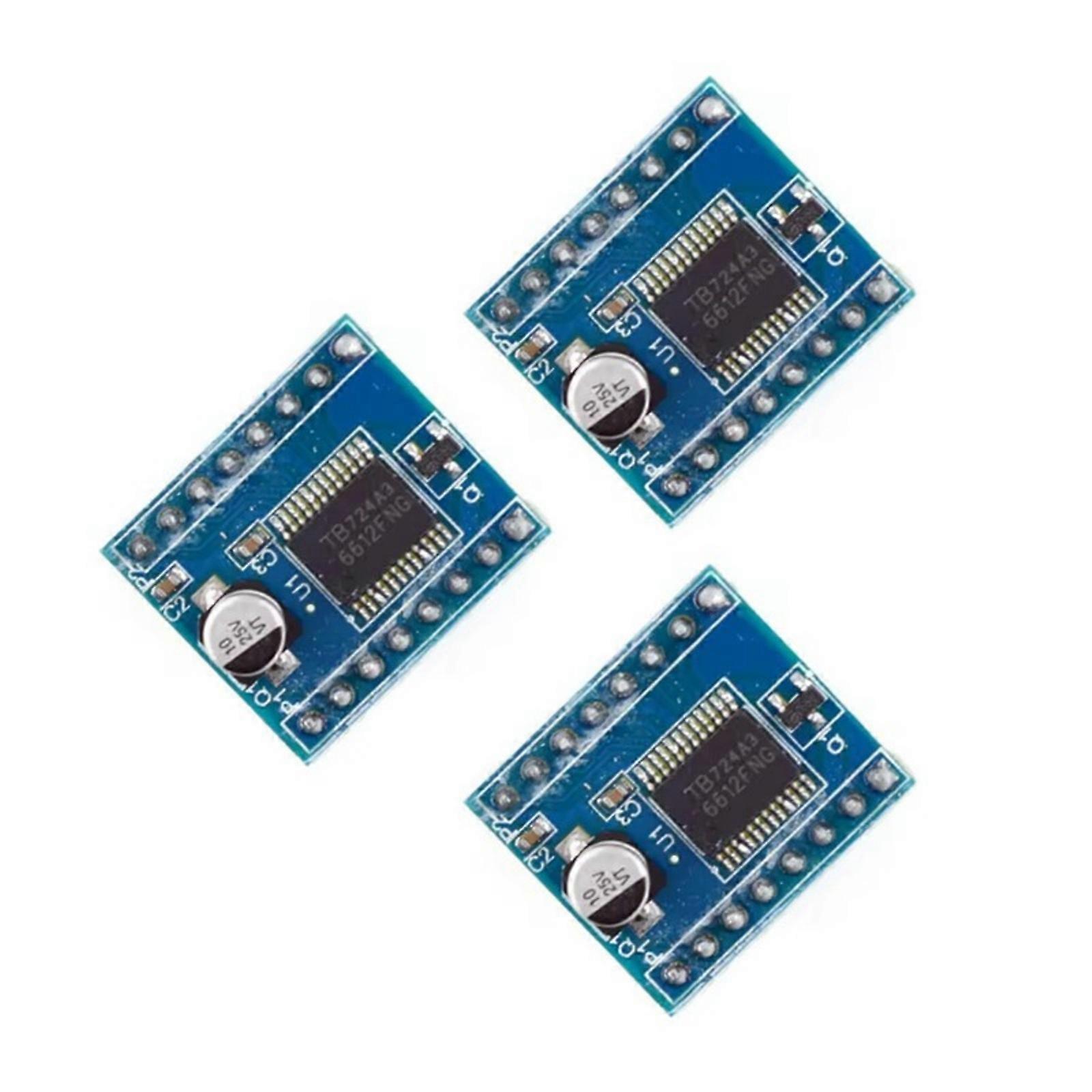 Precise Double Channel Motor Control Module PWM Speed Regulation 5V Logics Compactly Size Ideal For Devices TB6612FNG Multicolor