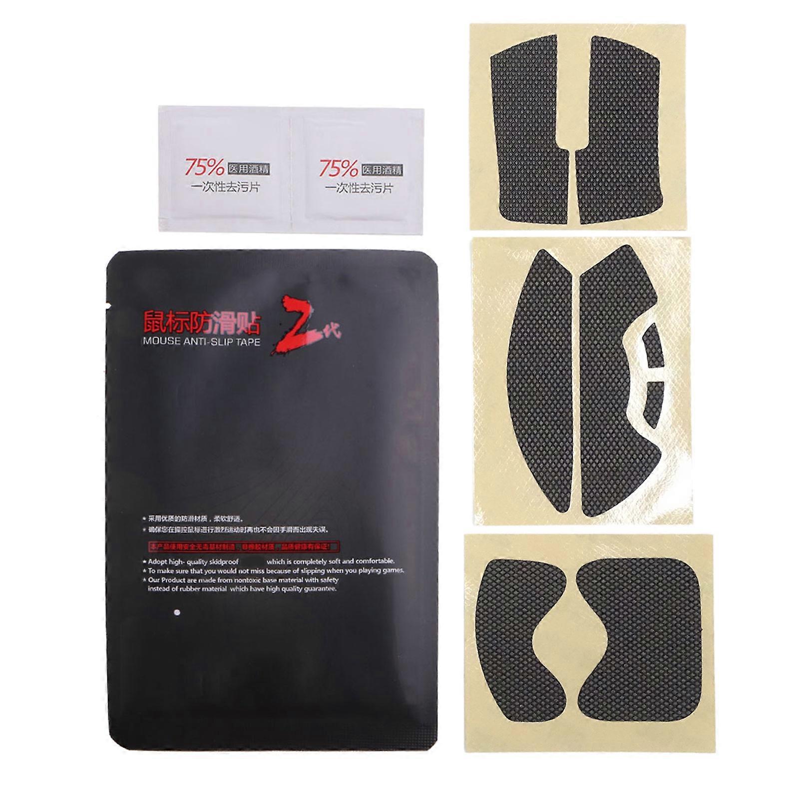 Handmade NonSlip Suck Sweat Mouse Skin Skates for DeathAdder HyperSpeed Mouse Self Adhesive AntiSlip Grip Tape Multicolor