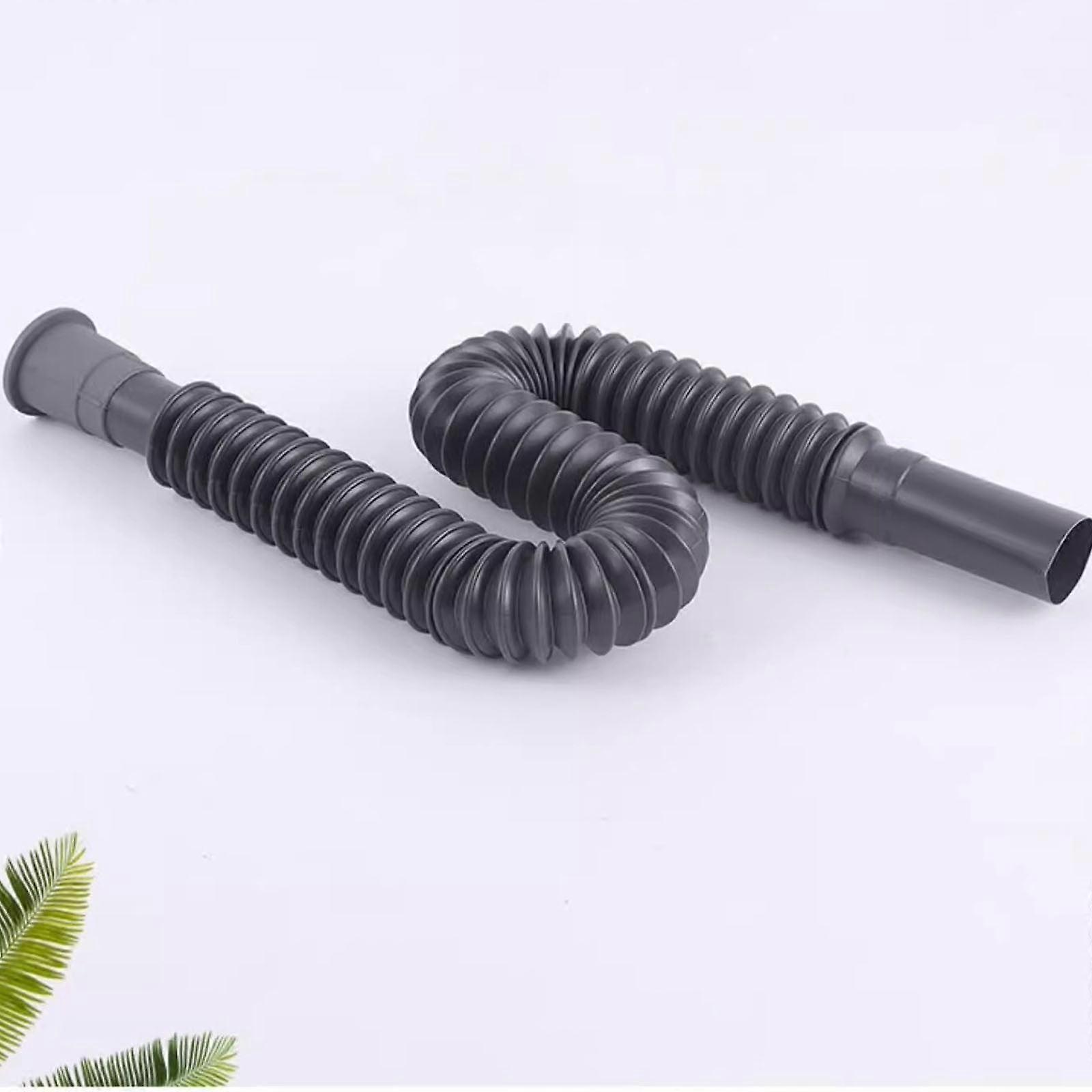 Retractable Sewer Pipe for Washbasin, Pool, Kitchen, Restroom - Flexible, Durable, Anti-Clogging, Easy Install, Low Noise