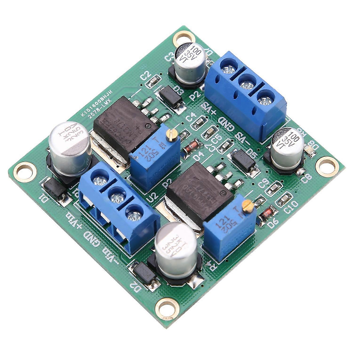 LM317/337 Positive and Negative Voltage Stabilizing Power Module Low Ripple Linear Adjustable