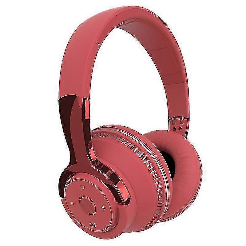 Wireless headset bluetooth headset subwoofer stereo plugin card colorful light computer headset