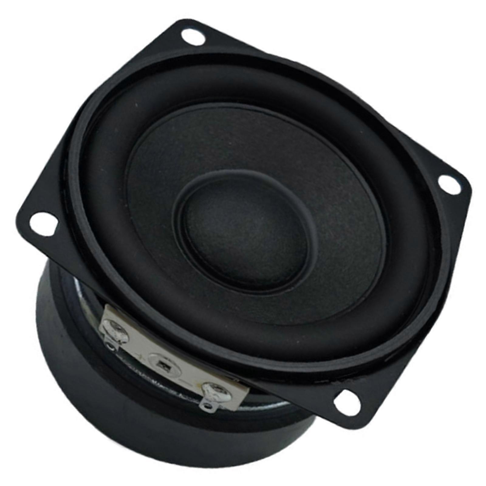 2.5inch Curveds Rubber Surround 20 Voice Coils 4Ohm 25W Speaker Driver Highly Power Bass Midrange Sound Component For DIY Bluetooth-compatible Sound