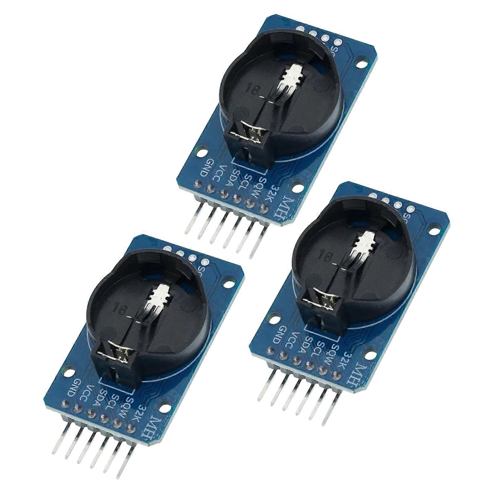 DS3231 AT24C32 IIC Module Precise Clock Module DS3231SN Communication Storage Module Programmable Replacement Multicolor