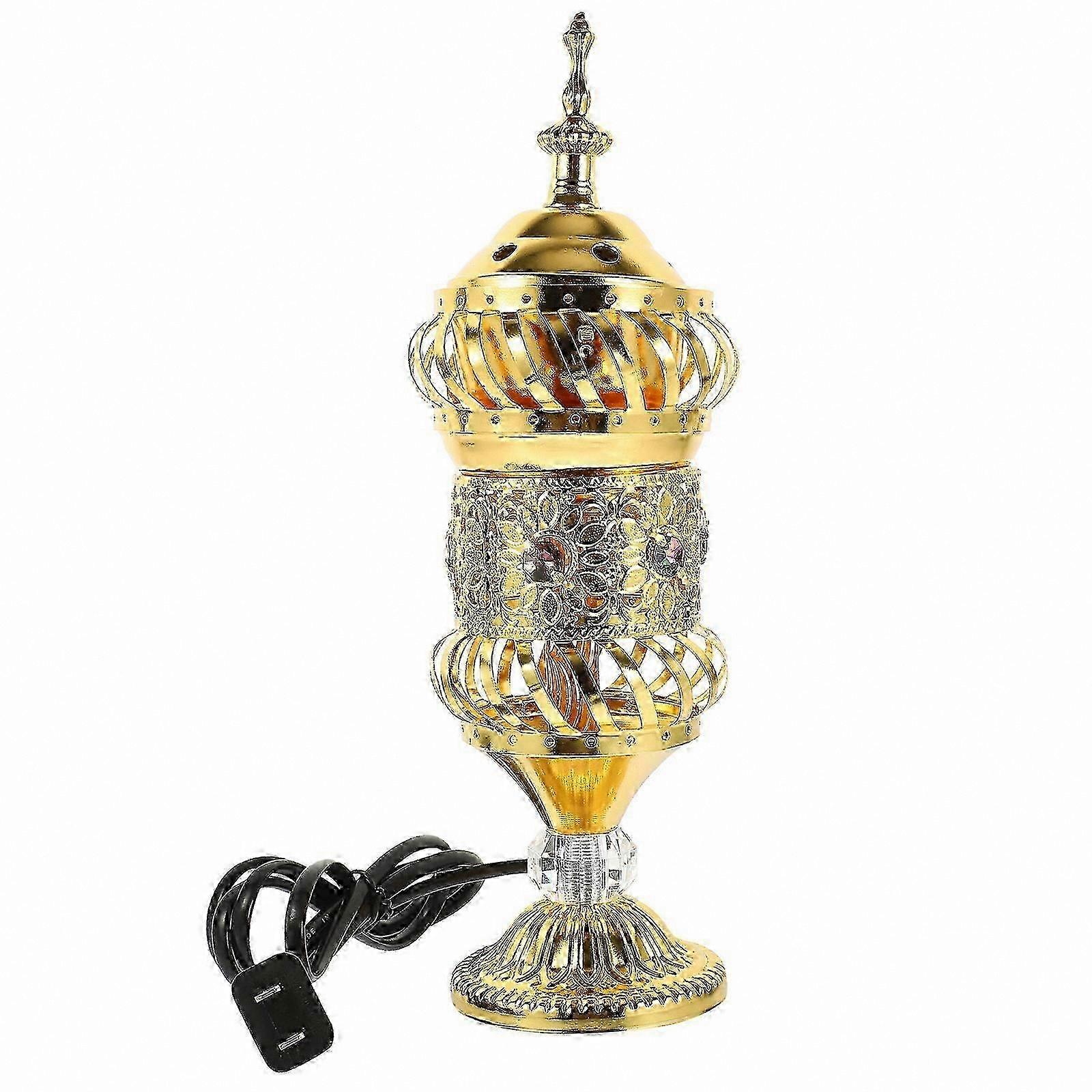 Electric Incense Burner for Desktop with US Plug Tabletop Censer for Home Decor and Centerpiece Use Plug-in Design