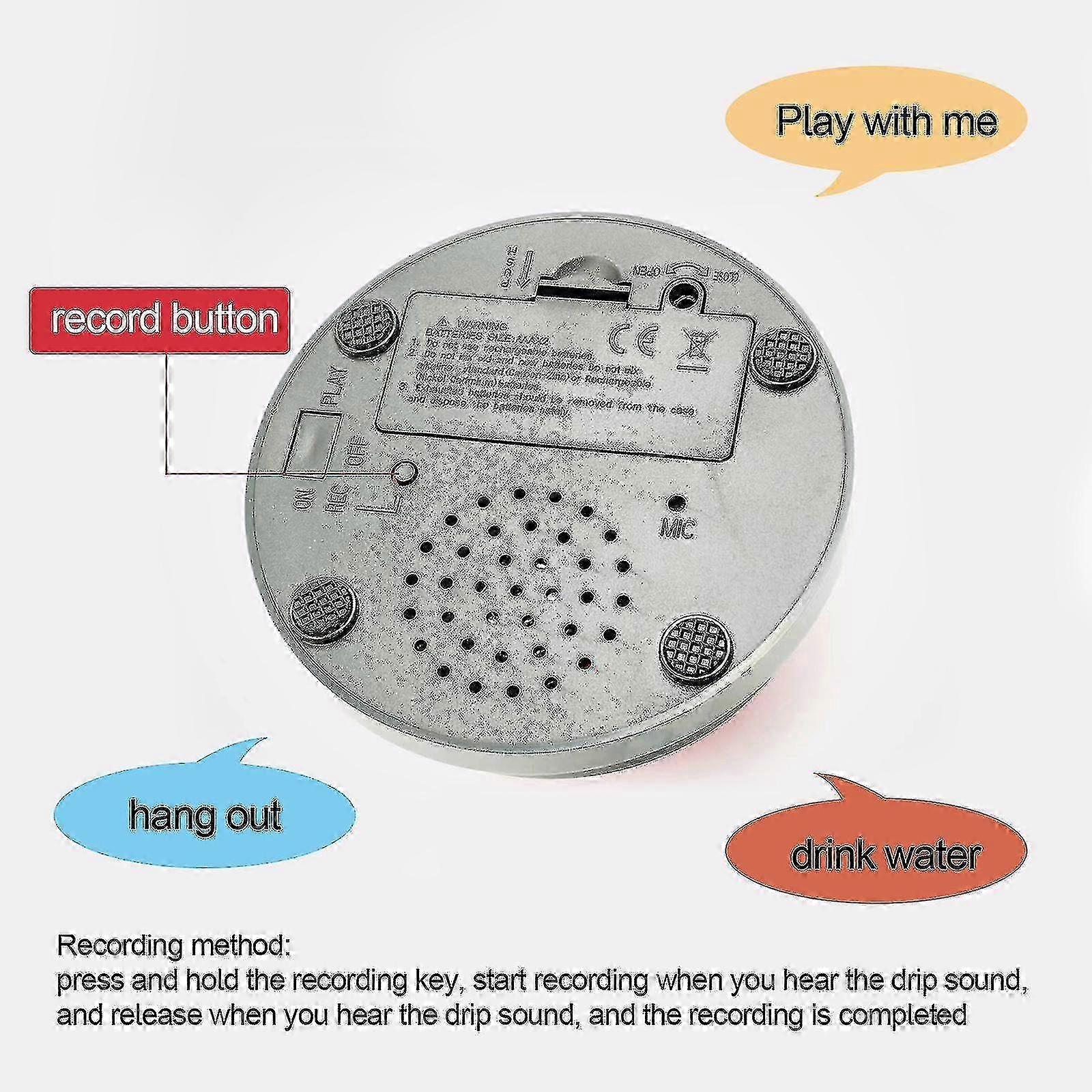 Recordable Talking Button 30 Seconds Voice Recording Button Pet Speech Training Buzzersa1 f74
