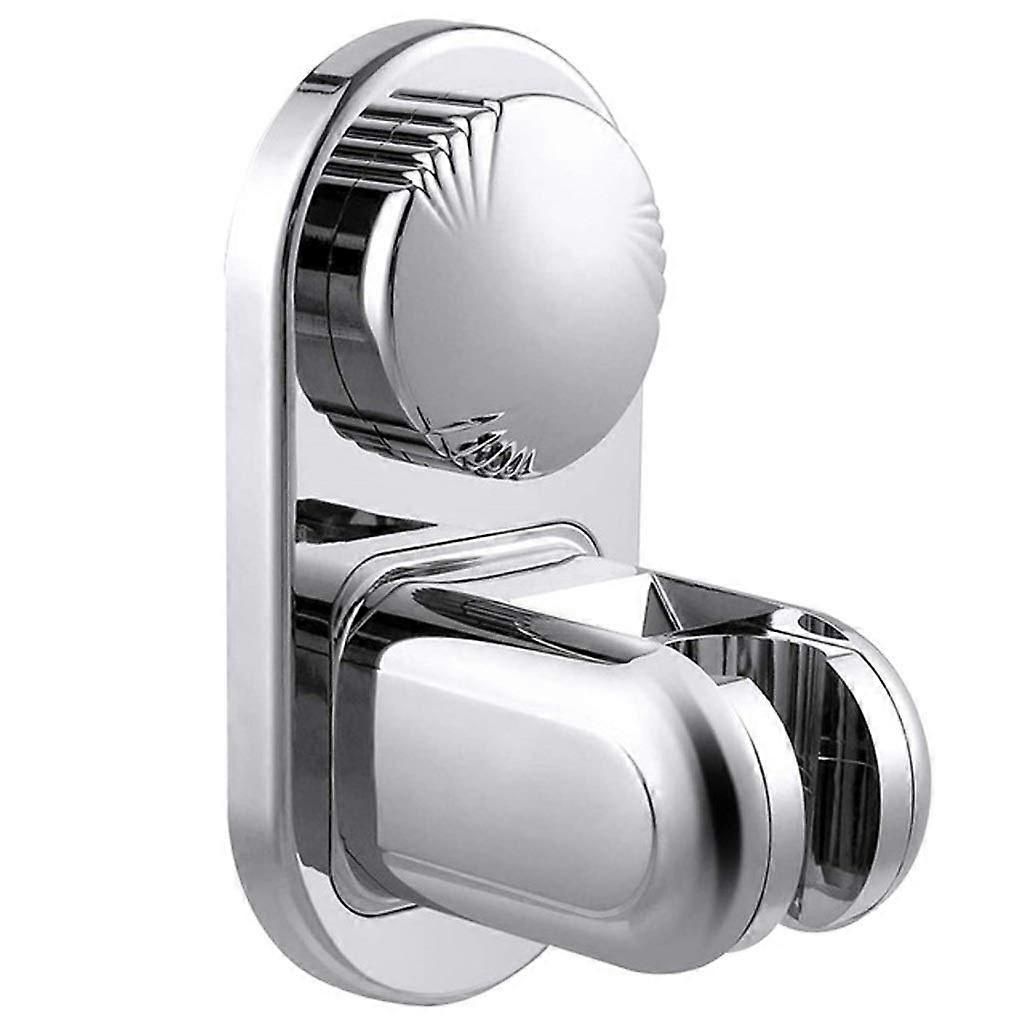 Adjustable Shower Head Holder with 360° Rotation ABS Wall Mount Suction Cup Bracket 5 Modes