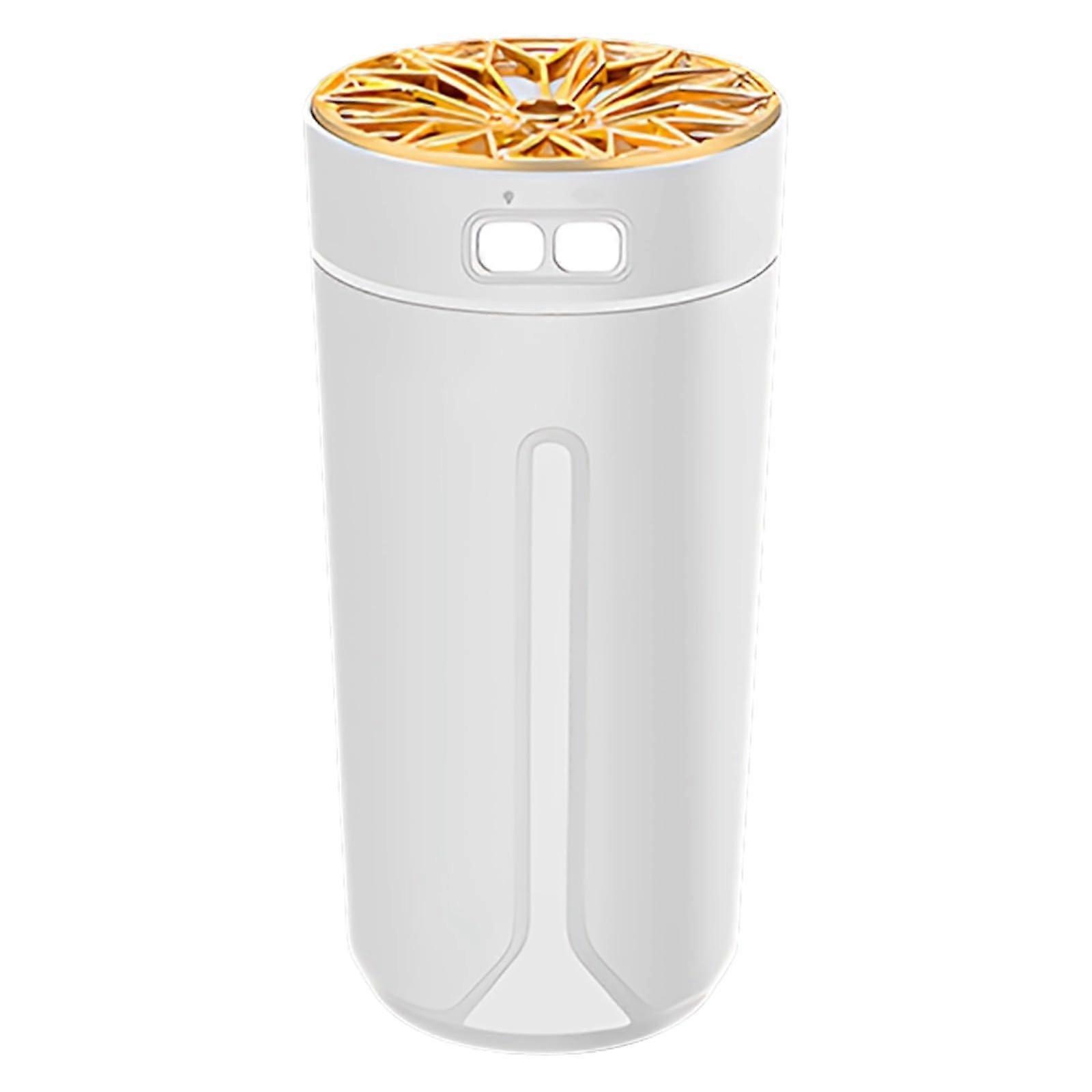 USB Portable Humidifier with Star Projector Light, 8.5oz Water Tank for Car and Home Use