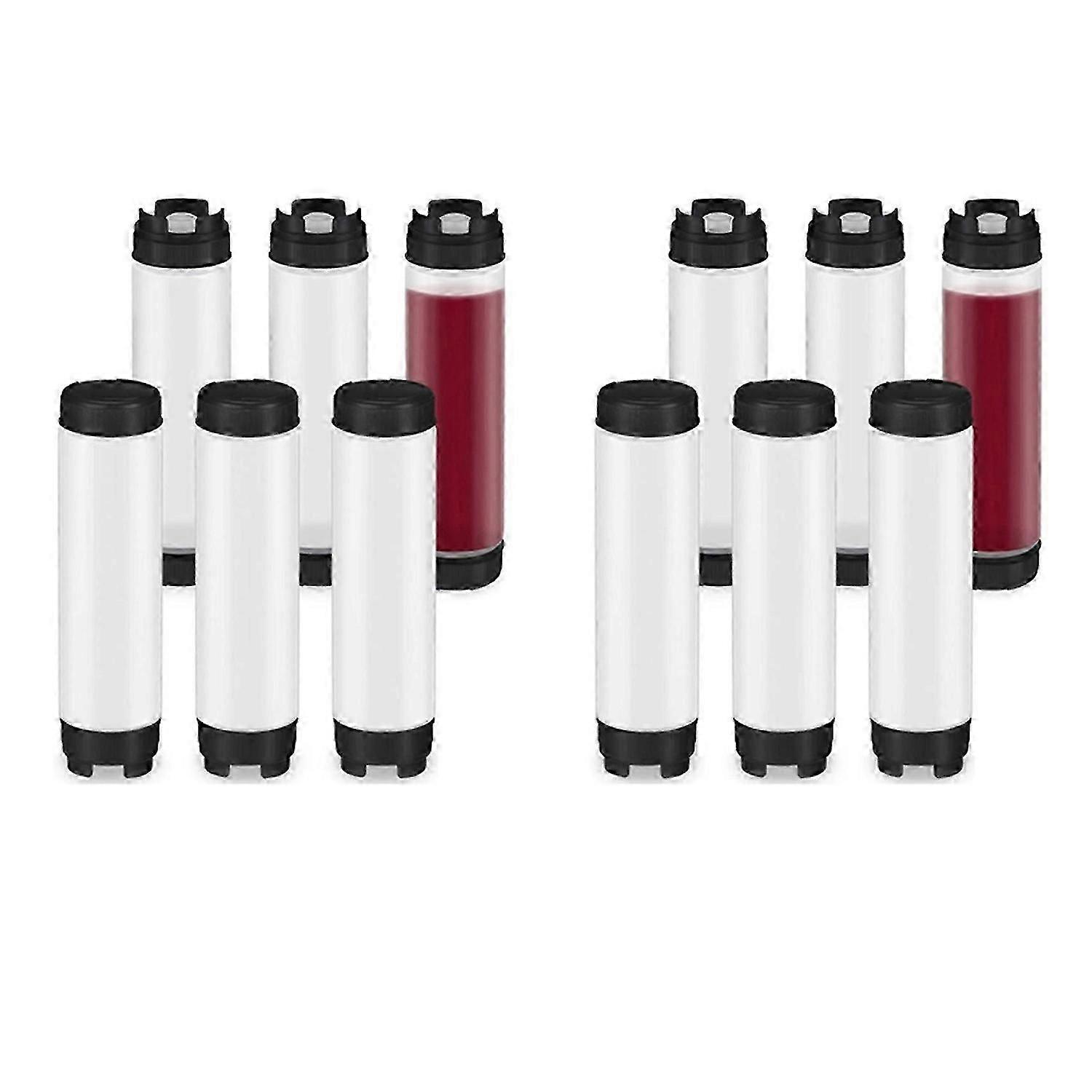 6 Pcs 16 Oz Condiment Squeeze Bottles Inverted Plastic Squeeze Bottle