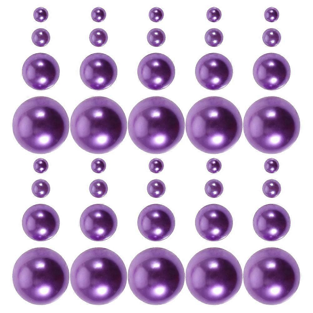 Artificial Pearl Decorations For Party Floating Beads Simple Design 1.2×1.2×1.2in 110Pcs