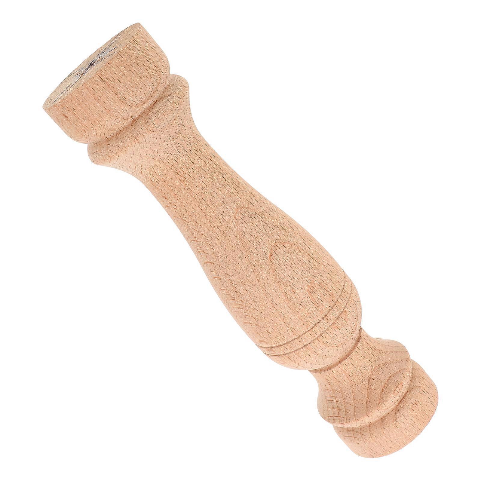 Wood Column Cabinet Column Wooden Carved Post for Home Use