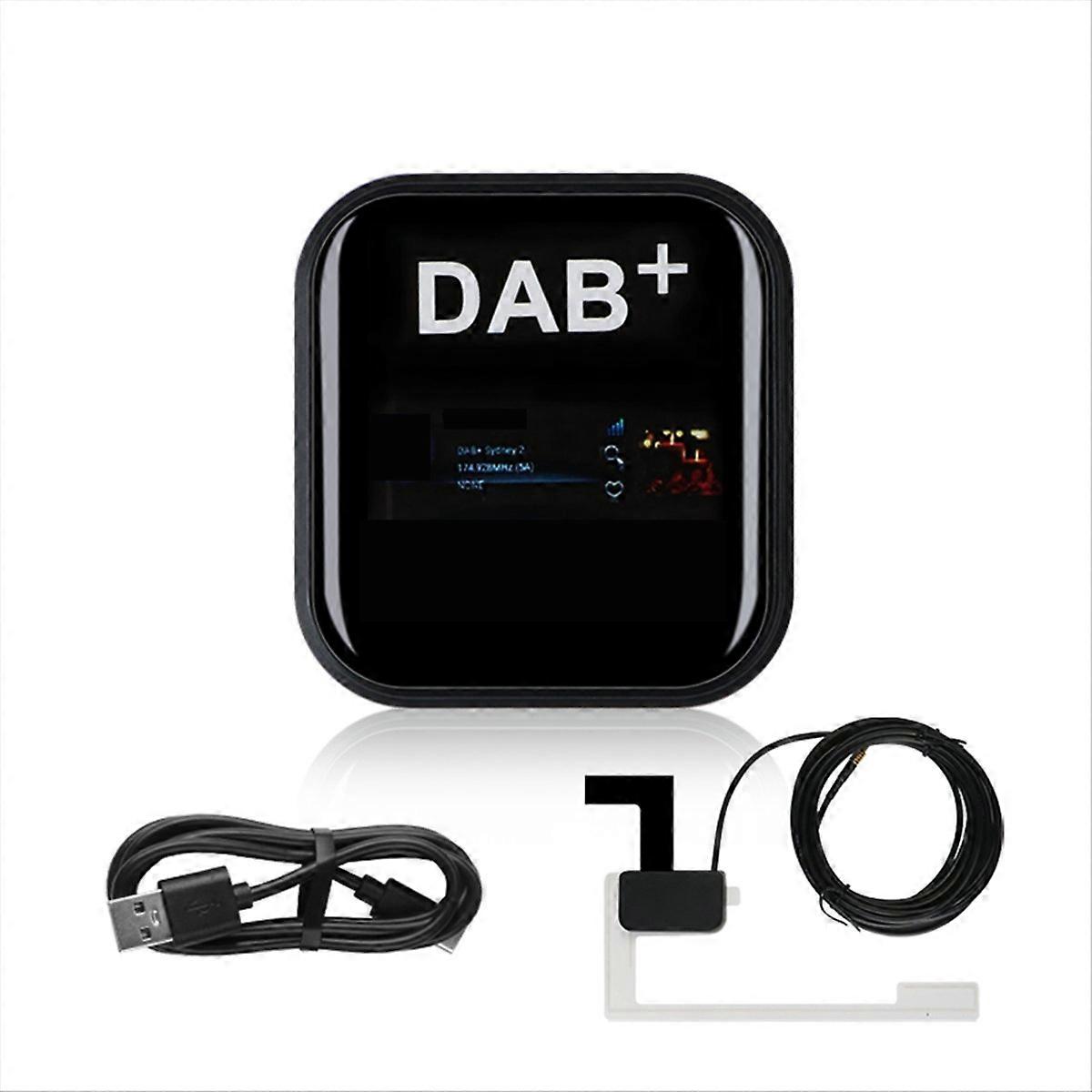 DAB + Antenne For Android Bilradio Med USB-Adapter GPS Stereo