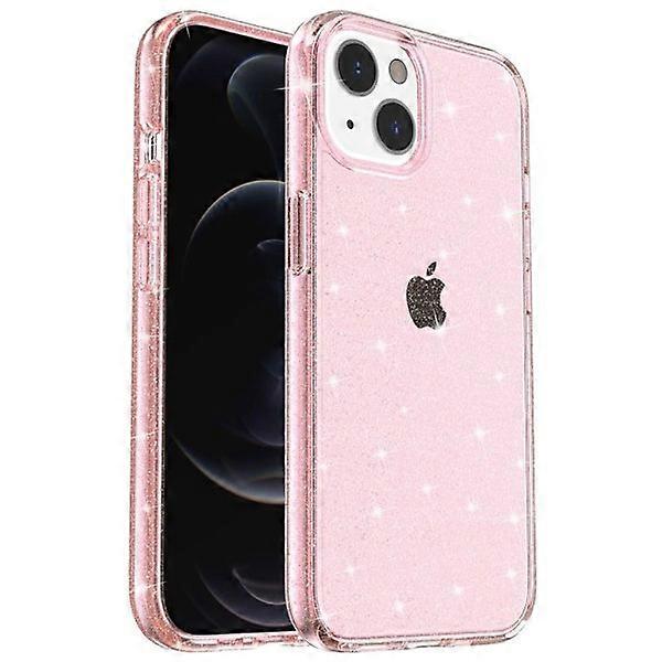 Glitter compatible with iPhone 15 Plus Case - Pink Pink
