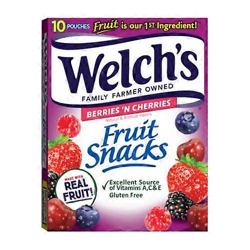 Welch's Fruit Snacks Berries And Cherries, 140 Grams (Case Of 12)