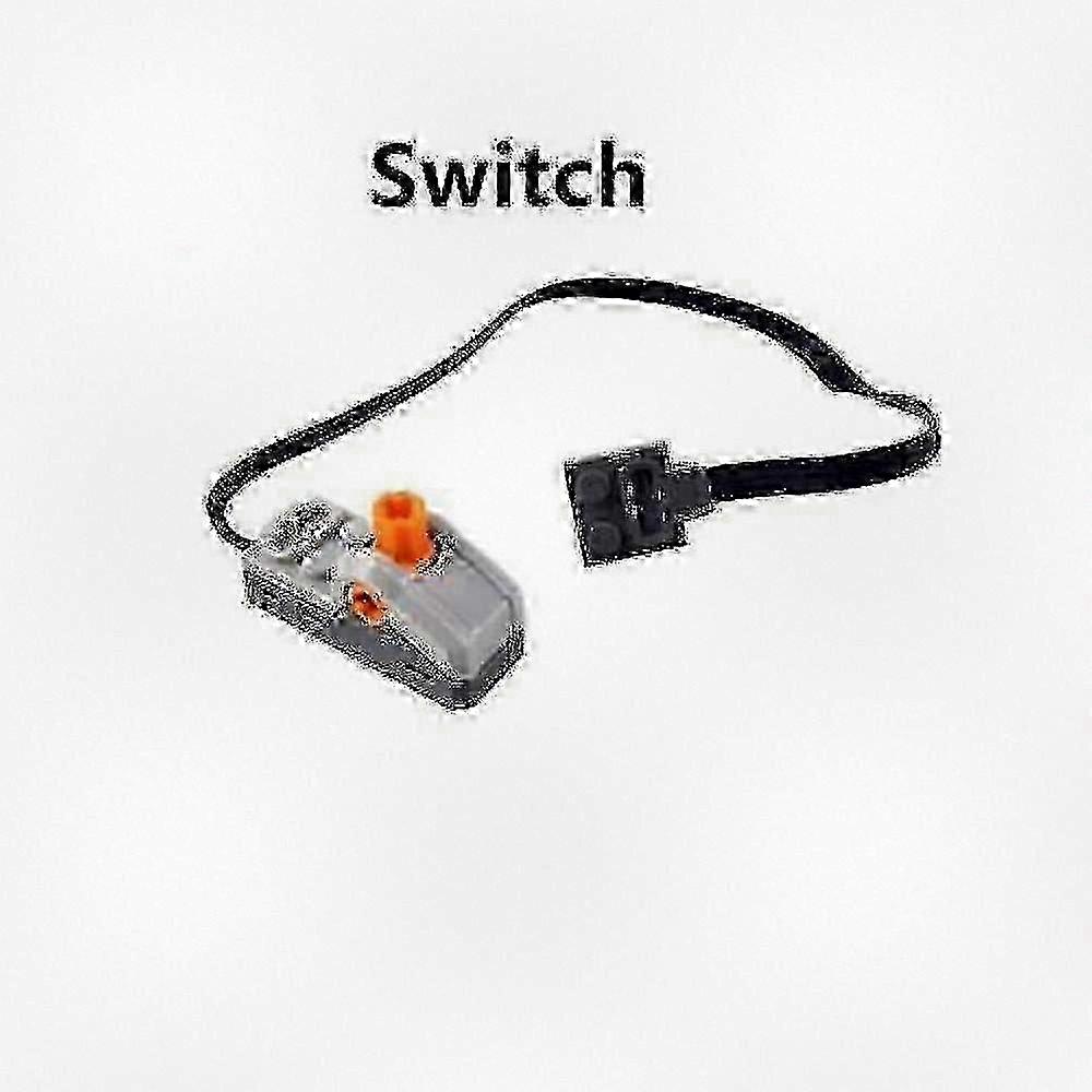 أجزاء وظائف الطاقة Lego Technic مع المحرك وجهاز التحكم عن بعد وجهاز الاستقبال وصندوق البطارية لمجموعات المباني