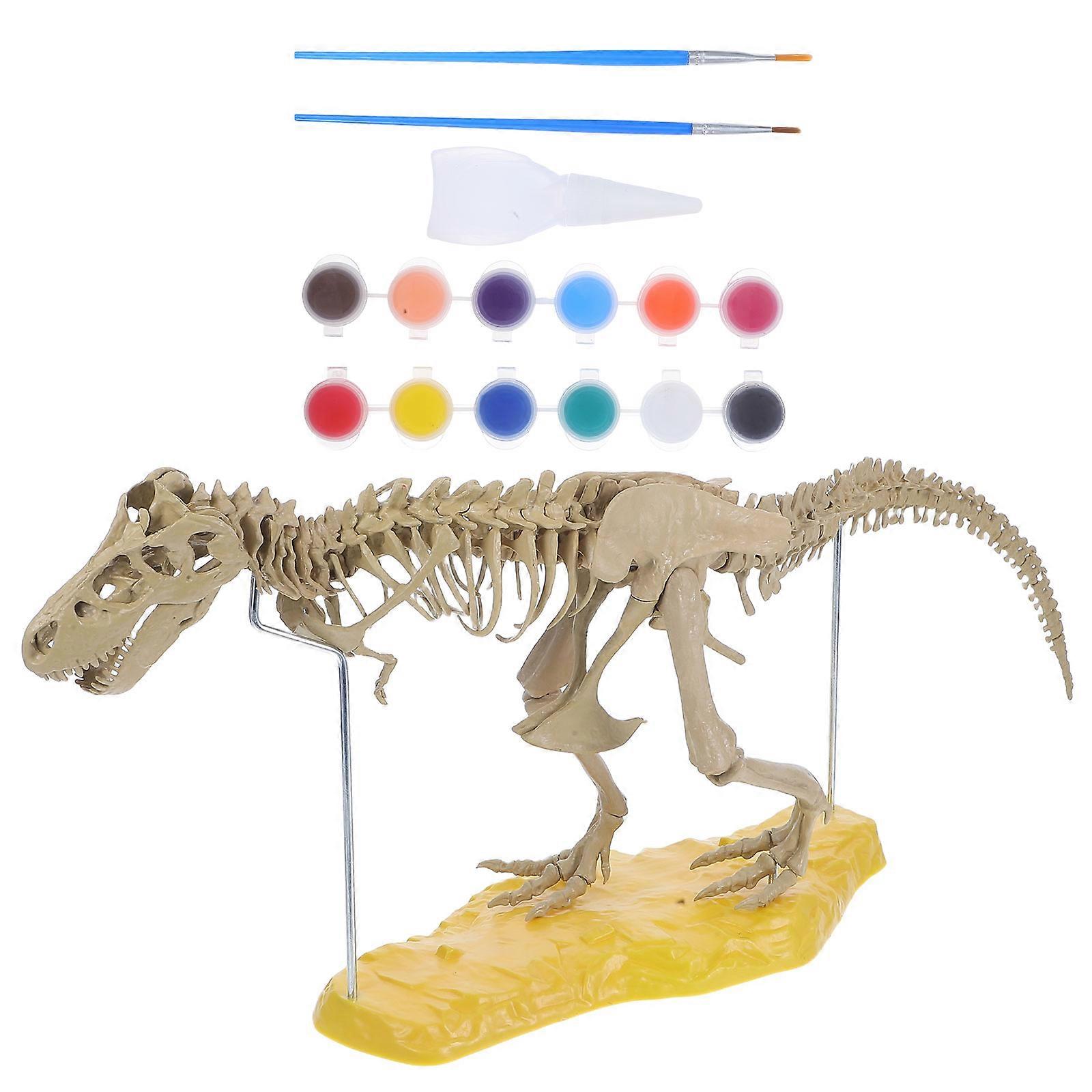 DIY Dinosaur Bone Model Assembly Kit 1Set for Kids Creative Playtime