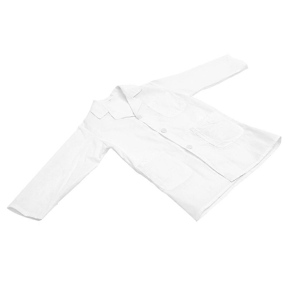 Kids Coat White Lab Coat For School Performances Designed For Toddlers With Breathable Material And Versatile Use 1 Set