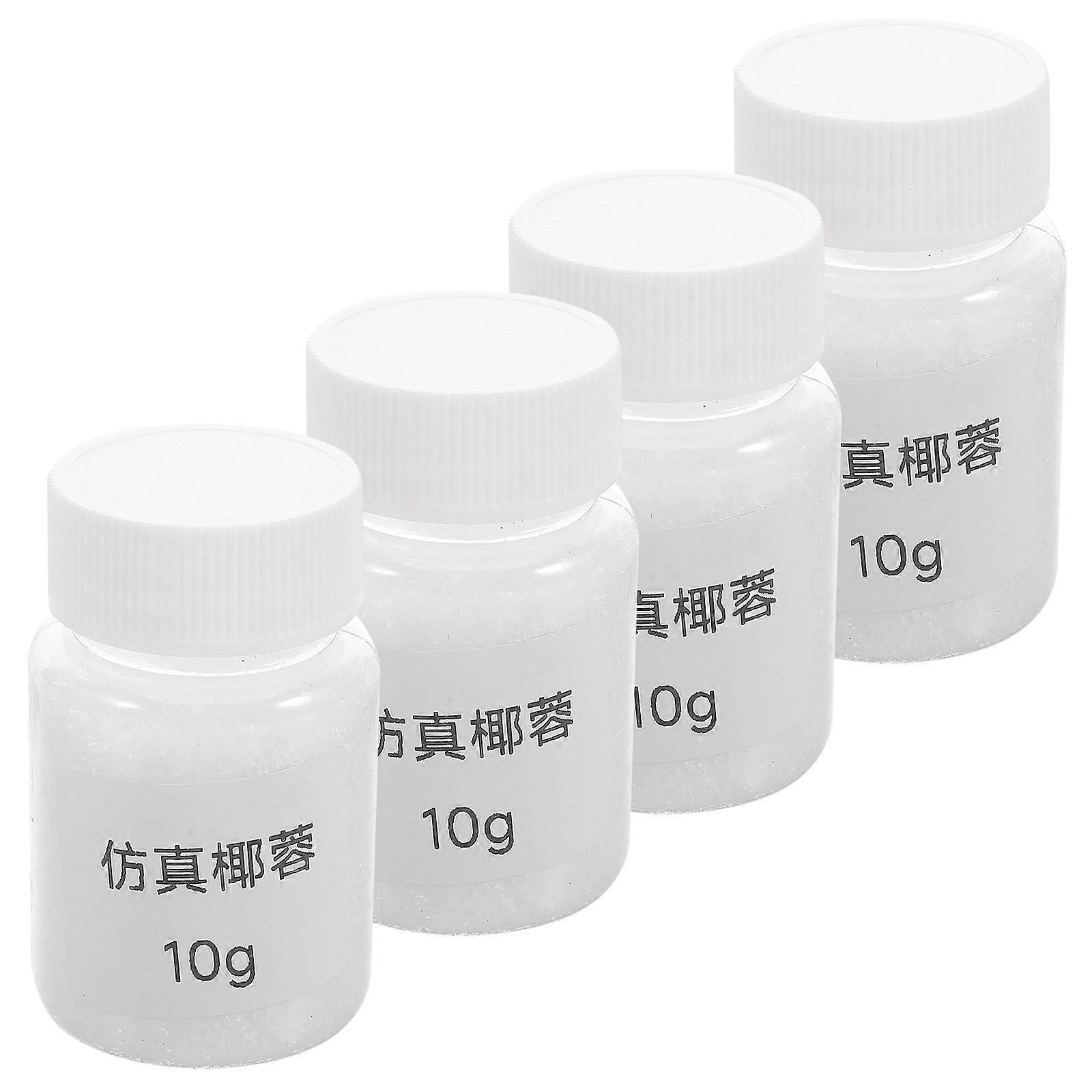 Powder Plush Flocking Powder for Crafting DIY Projects 4 Bottles Kit